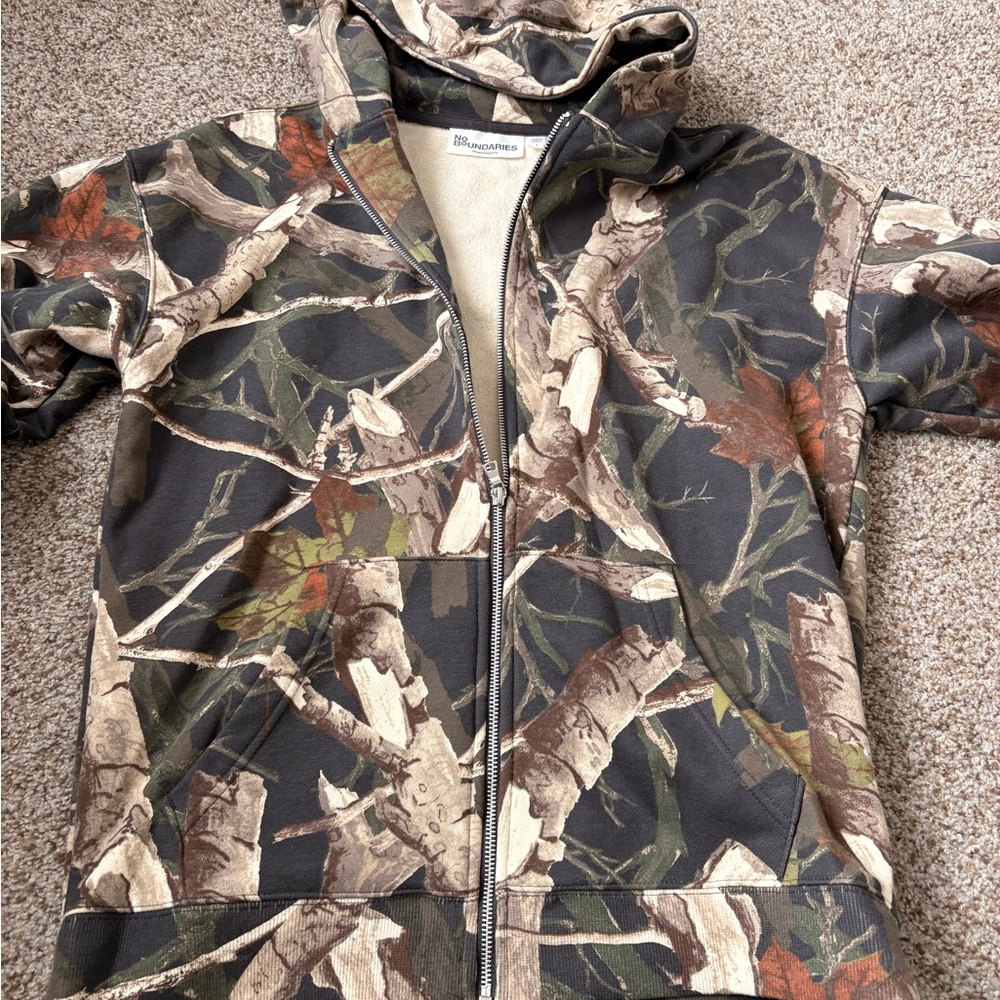 Camo Full-Zip Hoodie
